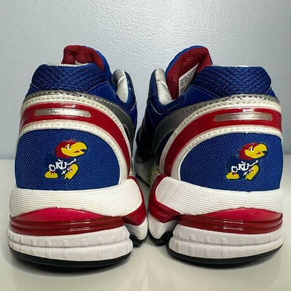 Adidas Kansas Jayhawks Team-Issued Blue Supernova Vintage W10/M9 y2k - Picture 2 of 9